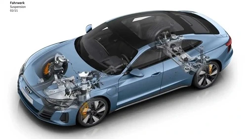 Audi e-tronin jousitus